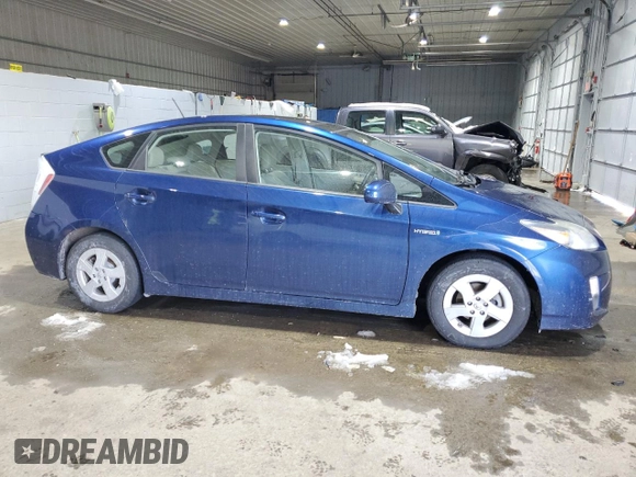 2010 Toyota Prius II with VIN JTDKN3DUXA5125262, listed as a Copart auction lot 52278605 with 71,554 mi miles and Non Repairable. Bid and sale history available at carsss.com. Image 4.