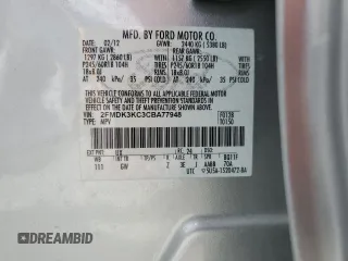 2012 Ford Edge Limited with VIN 2FMDK3KC3CBA77948, listed as a Copart auction lot 52544895 with 62,270 mi miles and Salvage Title. Bid and sale history available at carsss.com. Image 14.