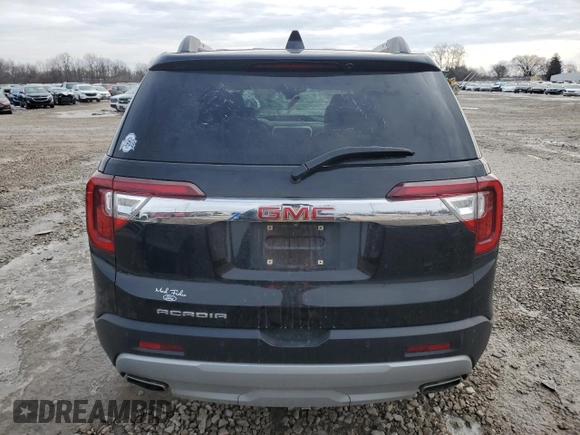 2020 GMC Acadia SLT with VIN 1GKKNMLS9LZ221258, listed as a Copart auction lot 45499875 with 79,770 mi miles and Salvage Title. Bid and sale history available at DreamBid. Image 6.