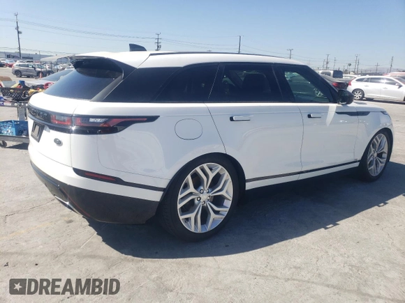 2018 Land Rover Range Rover Velar R-Dynamic SE with VIN SALYL2RV5JA751684, listed as a Copart auction lot 47131785 with 51,621 mi miles and Salvage Title. Bid and sale history available at carsss.com. Image 3.