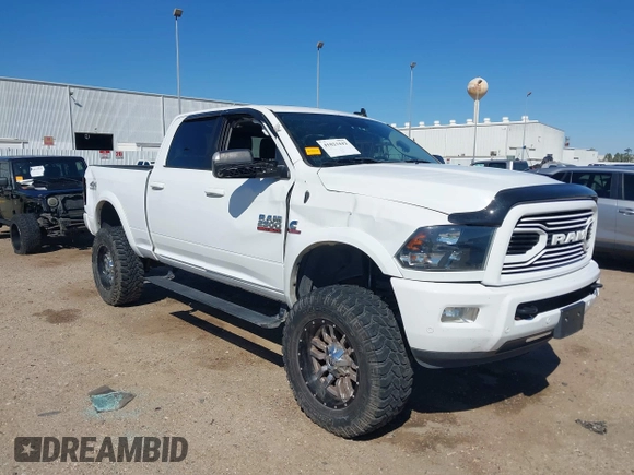 2018 Ram 2500 Big Horn with VIN 3C6UR5DL7JG290136, listed as a IAAI auction lot 41823442 with 106,167 mi miles. Bid and sale history available at carsss.com. Image 1.