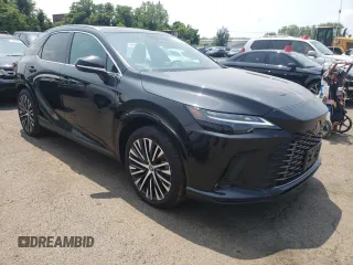 2024 Lexus RX 350h z VIN 2T2BBMCA3RC042028, wystawiony jako Copart lot #59934405 z przebiegiem 61 837 mil mil oraz Szkoda całkowita • Salvage title. Historia ofert i sprzedaży dostępna na DreamBid. Obrazek 4.