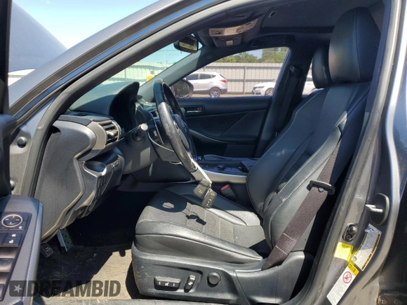 2016 Lexus IS 200t with VIN JTHBA1D24G5030119, listed as a Copart auction lot 56073835 with 138,998 mi miles and Salvage title. Bid and sale history available at DreamBid. Image 7.