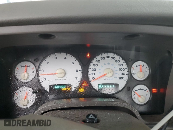 2004 Dodge 2500 SLT with VIN 3D7KA28D24G109351, listed as a Copart auction lot 46521585 with 68,462 mi miles and Salvage Title. Bid and sale history available at carsss.com. Image 9.