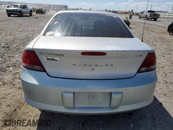 2002 Chrysler Sebring LXi with VIN 1C3EL56R72N108190, listed as a Copart auction lot 64936755 with 342,267 mi miles and Clean title. Bid and sale history available at DreamBid. Image 6.