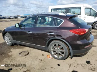 2010 Infiniti EX Journey z VIN JN1AJ0HR1AM753098, wystawiony jako Copart lot #50184885 z przebiegiem 114 220 mil mil oraz Czysty tytuł • Clean title. Historia ofert i sprzedaży dostępna na DreamBid. Obrazek 2.