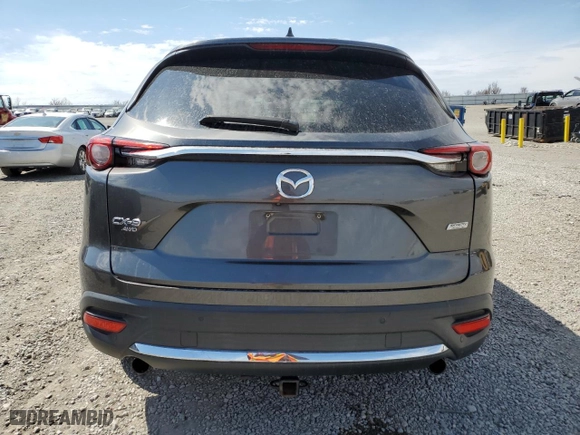 2016 Mazda CX-9 Signature with VIN JM3TCBEYXG0100736, listed as a Copart auction lot 50911905 with 114,378 mi miles and Salvage Title. Bid and sale history available at carsss.com. Image 6.