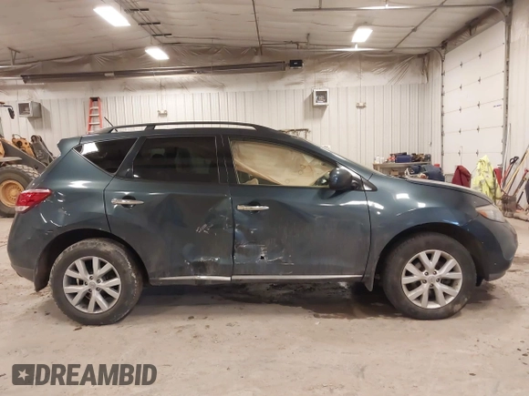 2013 Nissan Murano SV with VIN JN8AZ1MWXDW301929, listed as a IAAI auction lot 41127659 with 187,879 mi miles. Bid and sale history available at carsss.com. Image 13.