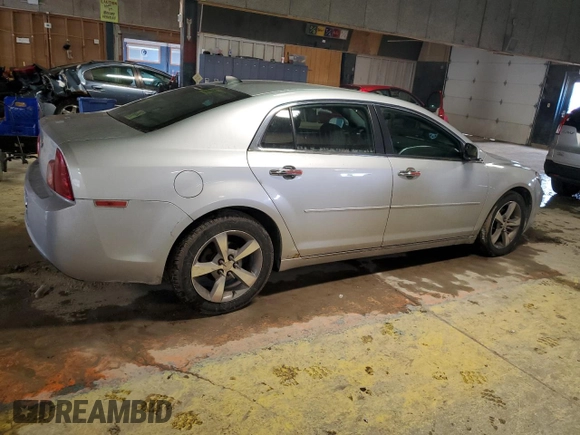 2012 Chevrolet Malibu 1LT with VIN 1G1ZC5E03CF279958, listed as a Copart auction lot 45848145 with 186,982 mi miles and Salvage Title. Bid and sale history available at DreamBid. Image 3.