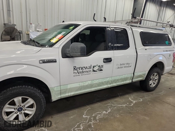 2019 Ford F-150 XL with VIN 1FTEX1EP7KKC19042, listed as a IAAI auction lot 42588713 with 95,305 mi miles and . Bid and sale history available at DreamBid. Image 17.