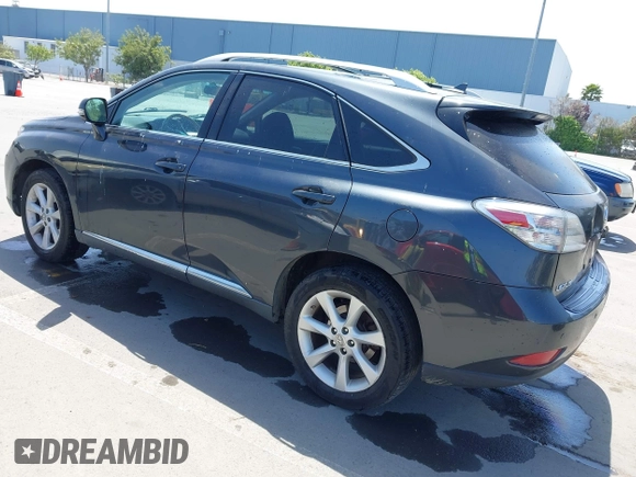 2010 Lexus RX 350 with VIN 2T2BK1BA8AC061209, listed as a IAAI auction lot 42105424 with 242,961 mi miles. Bid and sale history available at carsss.com. Image 3.