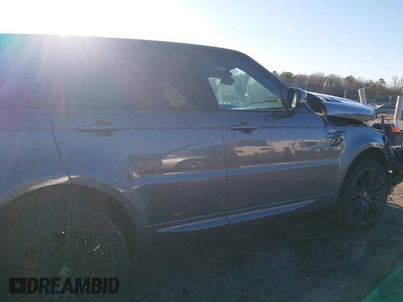 2019 Land Rover Range Rover Sport Dynamic with VIN SALWR2RE3KA838717, listed as a IAAI auction lot 41854857 with 57,318 mi miles. Bid and sale history available at carsss.com. Image 13.