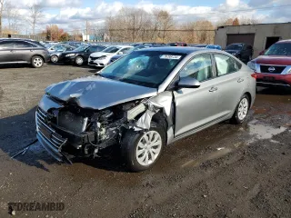 2022 Hyundai Accent SE with VIN 3KPC24A67NE183669, listed as a Copart auction lot 79798734 with 64,477 mi miles and Salvage Title. Bid and sale history available at carsss.com. Image 1.