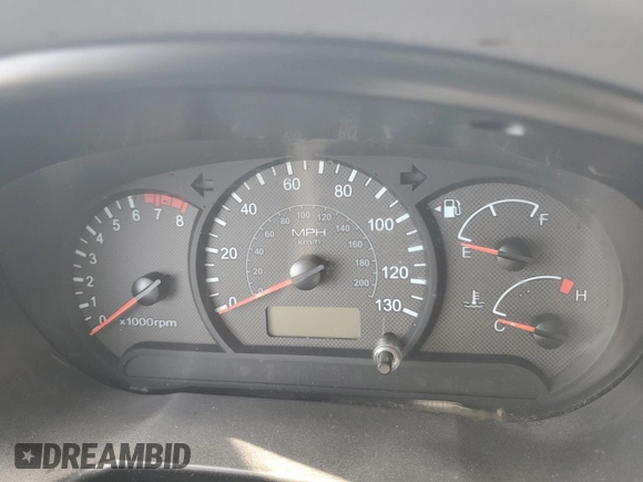2003 Hyundai Accent GL with VIN KMHCG45C13U455449, listed as a Copart auction lot 42625285 with 0 mi miles and Salvage Title. Bid and sale history available at carsss.com. Image 9.
