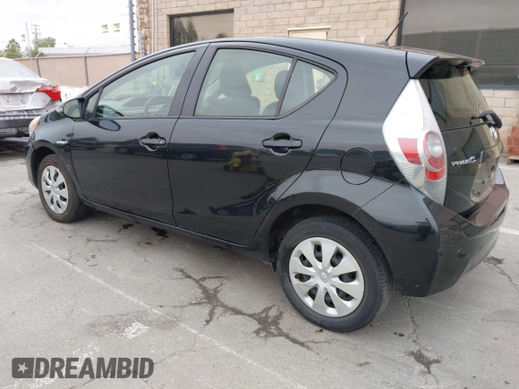 2013 Toyota Prius One with VIN JTDKDTB30D1544780, listed as a IAAI auction lot 42107379 with 181,951 mi miles. Bid and sale history available at carsss.com. Image 3.