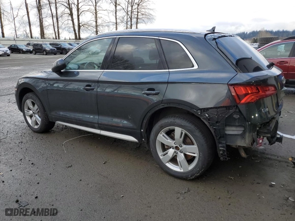2018 Audi Q5 Premium Plus with VIN WA1BNAFY9J2233680, listed as a Copart auction lot 41747045 with 57,132 mi miles and Salvage Title. Bid and sale history available at carsss.com. Image 2.
