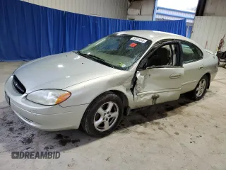 2003 Ford Taurus SE Standard z VIN 1FAFP532X3A195612, wystawiony jako Copart lot #54016645 z przebiegiem 143 168 mil mil oraz Szkody całkowita. Historia ofert i sprzedaży dostępna na DreamBid. Obrazek 1.