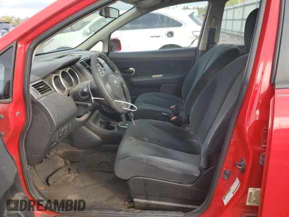 2010 Nissan Versa 1.8 SL with VIN 3N1BC1CP7AL460276, listed as a Copart auction lot 73652014 with 164,615 mi miles and Salvage Title. Bid and sale history available at carsss.com. Image 7.