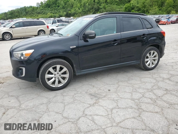 2015 Mitsubishi Outlander GT with VIN 4A4AR4AWXFE040546, listed as a Copart auction lot 55917935 with 323,546 mi miles and Salvage title. Bid and sale history available at DreamBid. Image 1.