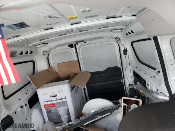 2022 Ram ProMaster City Cargo Van Tradesman with VIN ZFBHRFAB4N6Y25655, listed as a Copart auction lot 47200355 with 0 mi miles and Salvage Title. Bid and sale history available at carsss.com. Image 10.