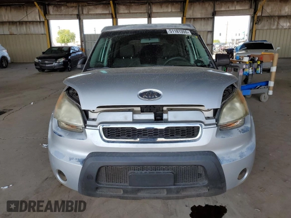 2011 Kia Soul with VIN KNDJT2A19B7714170, listed as a Copart auction lot 51181355 with 121,300 mi miles and Clean Title. Bid and sale history available at carsss.com. Image 5.