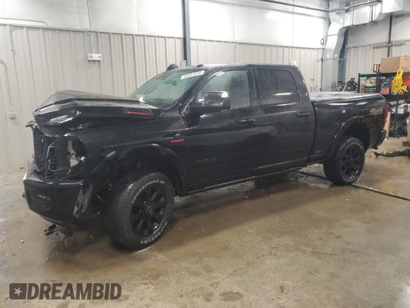 2021 Ram 2500 Laramie with VIN 3C6UR5FL9MG531373, listed as a Copart auction lot 42531875 with 96,143 mi miles and Salvage Title. Bid and sale history available at carsss.com. Image 1.