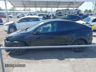 2025 Tesla Model Y Long Range with VIN 7SAYGDEE9SF278607, listed as a IAAI auction lot 41932084 with 9,667 mi miles and . Bid and sale history available at carsss.com. Image 15.