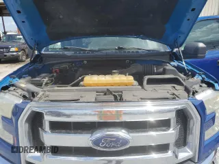 2017 Ford F-150 XL with VIN 1FTEW1C85HFA87480, listed as a Copart auction lot 51813955 with 185,207 mi miles and Salvage Title. Bid and sale history available at carsss.com. Image 11.