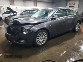 2011 Buick Regal CXL RL2 with VIN W04GP5EC2B1014144, listed as a Copart auction lot 86112034 with 103,289 mi miles and Salvage Title. Bid and sale history available at carsss.com. Image 1.