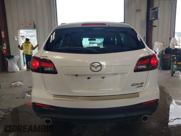 2015 Mazda CX-9 Touring with VIN JM3TB3CV0F0466205, listed as a IAAI auction lot 41871935 with 130,313 mi miles. Bid and sale history available at carsss.com. Image 16.