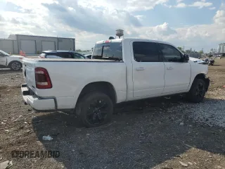 2023 Ram 1500 Limited with VIN 1C6SRFHTXPN528522, listed as a Copart auction lot 59008225 with 27,293 mi miles and Salvage title. Bid and sale history available at DreamBid. Image 3.