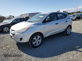 2010 Hyundai Tucson GLS with VIN KM8JT3AC6AU096454, listed as a Copart auction lot 53392435 with 129,397 mi miles and Salvage Title. Bid and sale history available at DreamBid. Image 1.