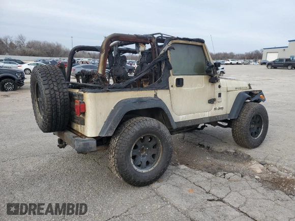 2006 Jeep Wrangler Rubicon with VIN 1J4FA69S36P763901, listed as a Copart auction lot 45084445 with Not provided miles and Non repairable. Bid and sale history available at DreamBid. Image 3.