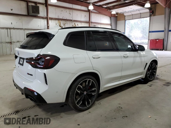 2023 BMW X3 M40i with VIN 5UX83DP00P9S39432, listed as a Copart auction lot 82797514 with Not Provided miles and Salvage Title. Bid and sale history available at DreamBid. Image 3.