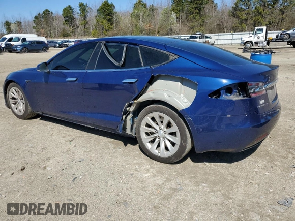 2016 Tesla Model S 90D z VIN 5YJSA1E27GF172611, wystawiony jako Copart lot #49434005 z przebiegiem 175 665 mil mil oraz Szkoda całkowita • Salvage title. Historia ofert i sprzedaży dostępna na DreamBid. Obrazek 2.