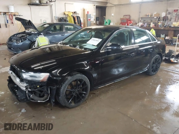 2016 Audi A4 Premium Plus with VIN WAUFFAFL8GN001830, listed as a IAAI auction lot 41863461 with 121,003 mi miles. Bid and sale history available at carsss.com. Image 18.