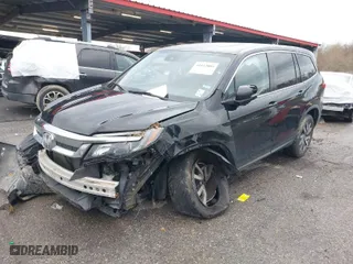 2019 Honda Pilot EX-L with VIN 5FNYF5H52KB016445, listed as a IAAI auction lot 41453805 with 122,048 mi miles. Bid and sale history available at carsss.com. Image 2.