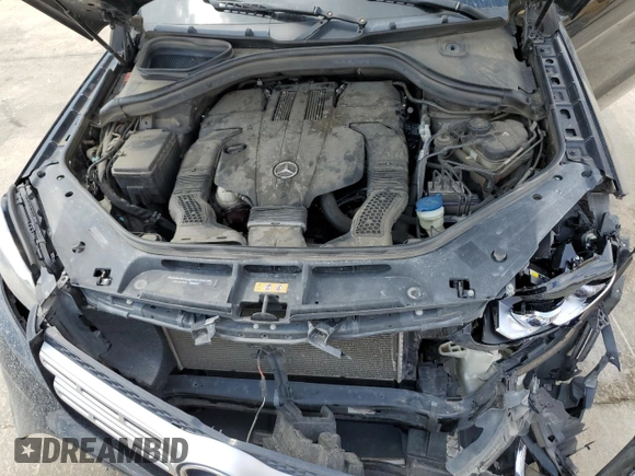 2017 Mercedes-Benz GLS 450 with VIN 4JGDF6EE7HA985714, listed as a Copart auction lot 53580884 with 87,158 mi miles and Salvage Title. Bid and sale history available at DreamBid. Image 13.