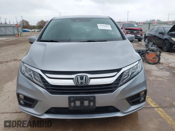 2018 Honda Odyssey EX-L with VIN 5FNRL6H73JB105024, listed as a IAAI auction lot 41663862 with 76,172 mi miles. Bid and sale history available at carsss.com. Image 13.