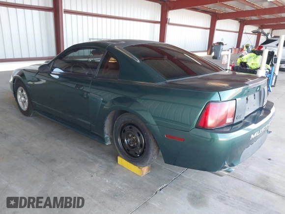 2002 Ford Mustang GT Deluxe with VIN 1FAFP42X12F190923, listed as a IAAI auction lot 41712658 with 154,816 mi miles. Bid and sale history available at carsss.com. Image 3.