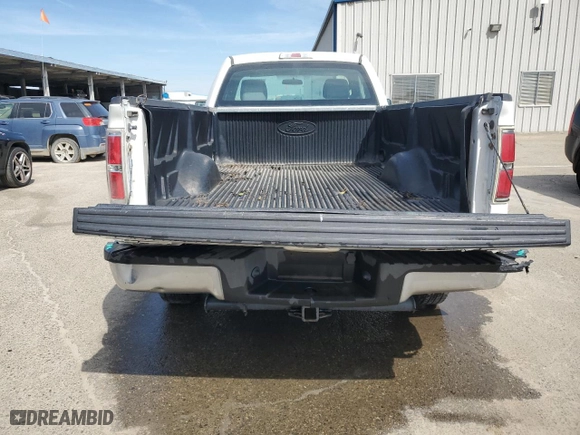 2014 Ford F-150 XL with VIN 1FTNF1CF5EKD21179, listed as a Copart auction lot 48916575 with 150,958 mi miles and Salvage Title. Bid and sale history available at carsss.com. Image 6.
