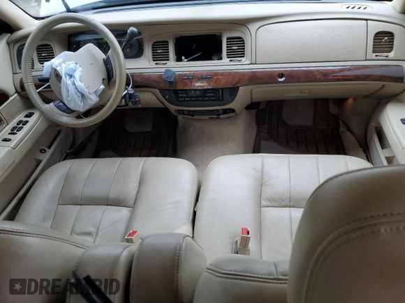 2006 Mercury Grand Marquis LS Premium z VIN 2MEHM75V46X655372, wystawiony jako Copart lot #54866655 z przebiegiem 140 863 mil mil oraz Nie do naprawy. Historia ofert i sprzedaży dostępna na DreamBid. Obrazek 8.