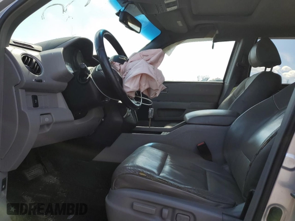 2009 Honda Pilot EX-L with VIN 5FNYF48559B020820, listed as a Copart auction lot 50194345 with 0 mi miles and Salvage Title. Bid and sale history available at carsss.com. Image 7.