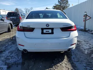 2024 BMW 3 Series 330i xDrive with VIN 3MW89FF07R8E23225, listed as a Copart auction lot 47425445 with 0 mi miles and Salvage Title. Bid and sale history available at carsss.com. Image 6.