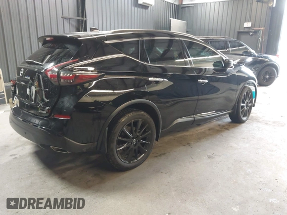 2023 Nissan Murano SV z VIN 5N1AZ2BS2PC129902, wystawiony jako IAAI lot #41991008 z przebiegiem 16 774 mil mil oraz . Historia ofert i sprzedaży dostępna na DreamBid. Obrazek 4.