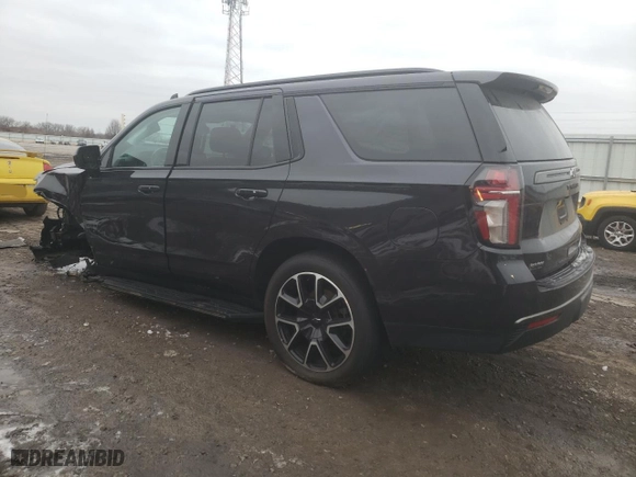2022 Chevrolet Tahoe RST with VIN 1GNSKRKDXNR139179, listed as a Copart auction lot 85826654 with 45,728 mi miles and Salvage Title. Bid and sale history available at carsss.com. Image 2.