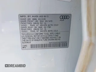 2014 Audi Q7 S line Prestige z VIN WA1DGAFE9ED004340, wystawiony jako IAAI lot #42426639 z przebiegiem 128 793 mil mil oraz . Historia ofert i sprzedaży dostępna na DreamBid. Obrazek 9.