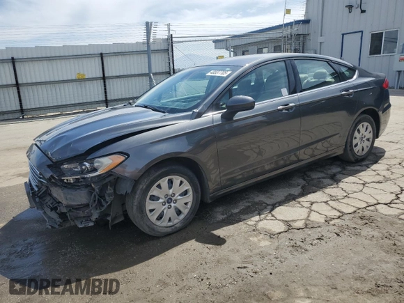 2019 Ford Fusion S with VIN 3FA6P0G75KR108633, listed as a Copart auction lot 48537705 with Not Provided miles and Clean Title. Bid and sale history available at DreamBid. Image 1.