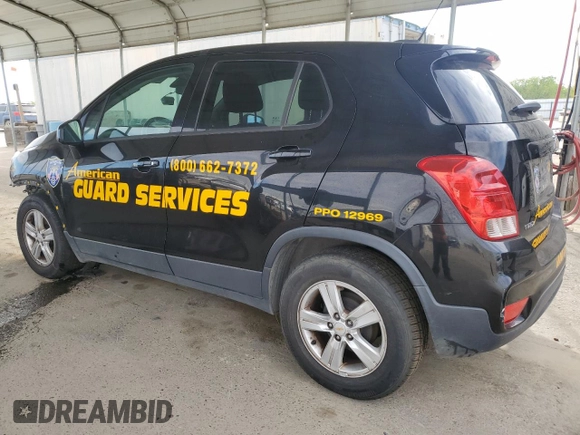 2020 Chevrolet Trax LS with VIN KL7CJKSB5LB041220, listed as a Copart auction lot 48202895 with 120,730 mi miles and Clean Title. Bid and sale history available at carsss.com. Image 2.