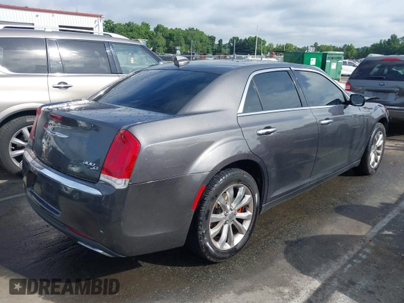 2016 Chrysler 300 with VIN 2C3CCAKG0GH208443, listed as a IAAI auction lot 39896062 with 160,534 mi miles. Bid and sale history available at carsss.com. Image 4.